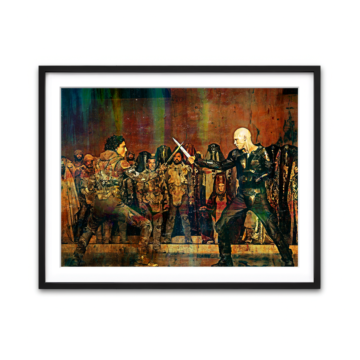 Framed Print 4x3 Black