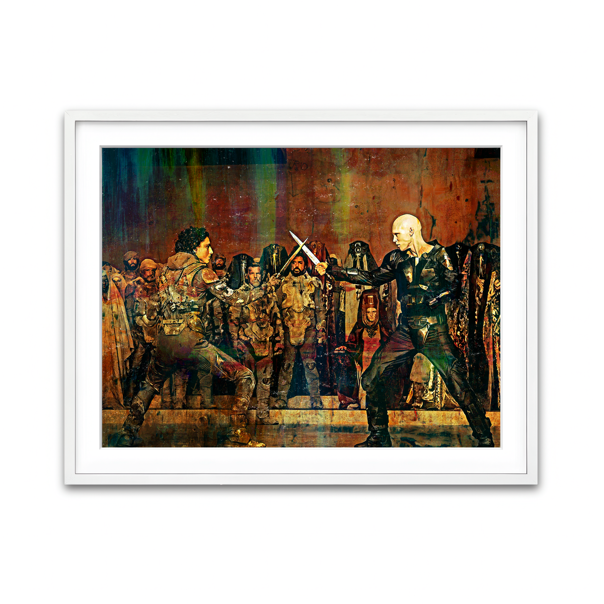 Framed Print 4x3 White