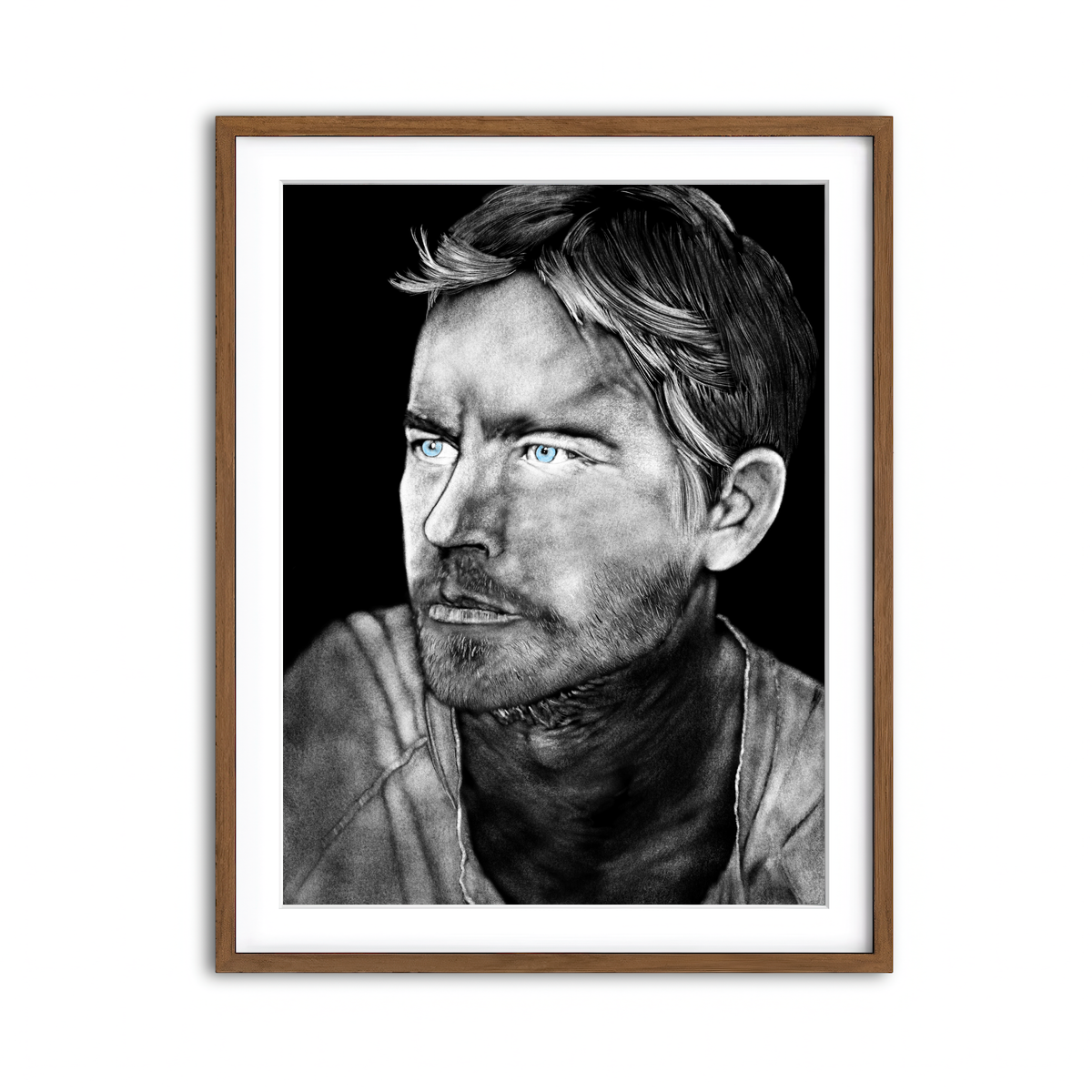 Framed Print 3x4 Walnut