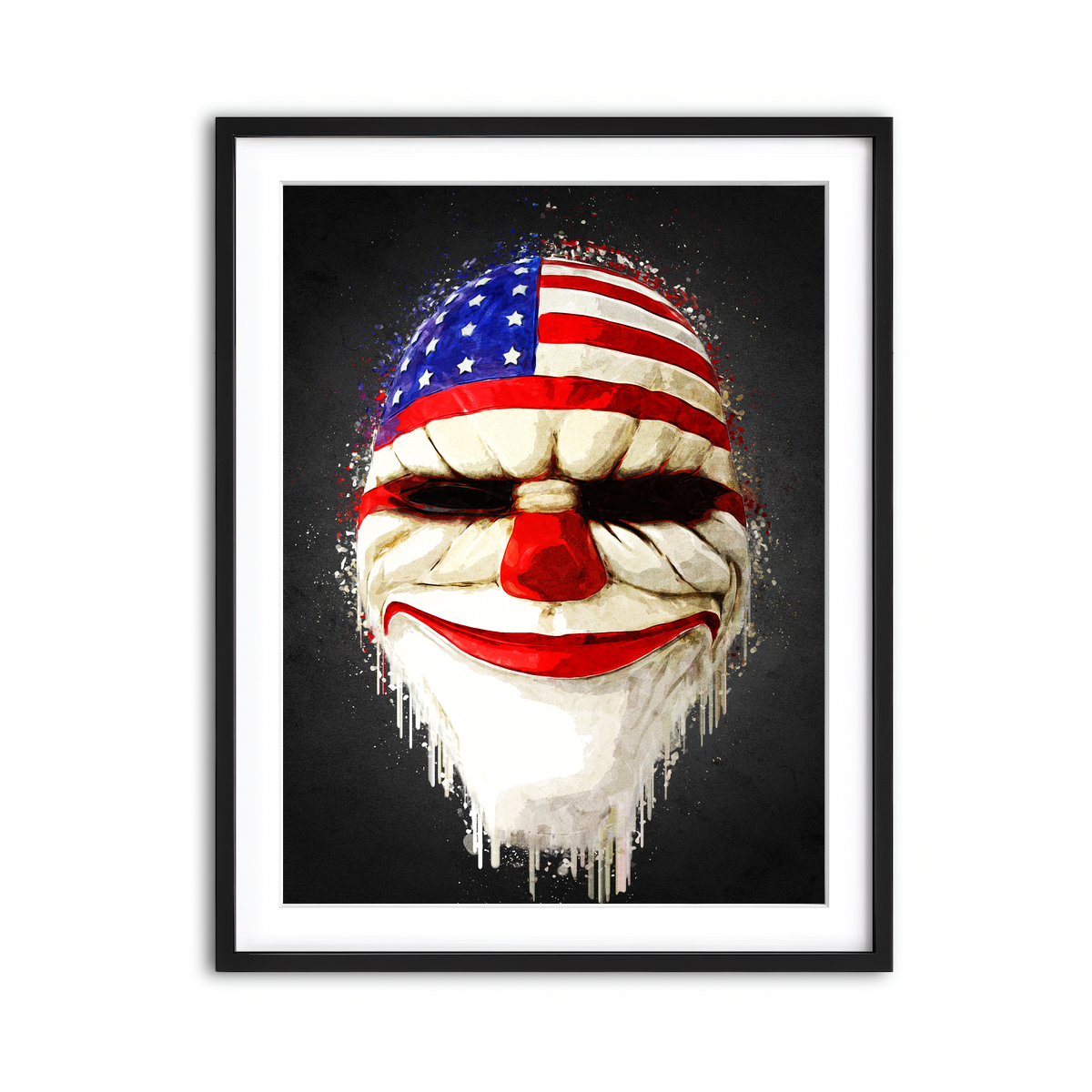 Framed Print 3x4 Black