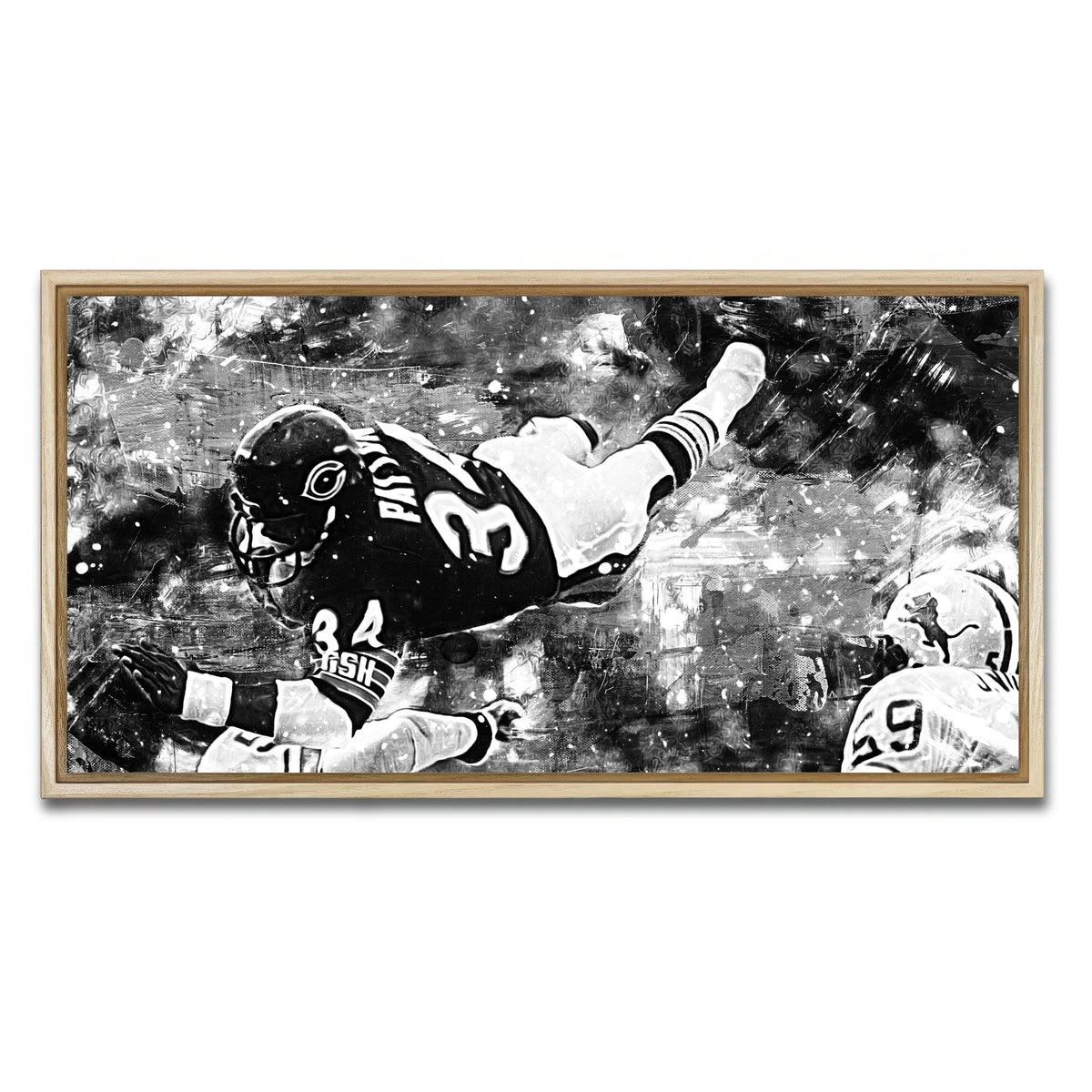AUTO-MOCKUP WHITE | Payton Grayscale | 1 Piece | Natural Frame | group=2x1