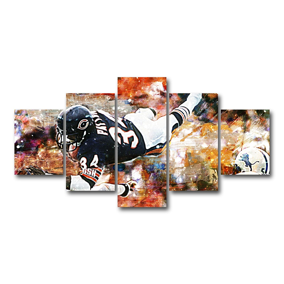 AUTO-MOCKUP WHITE | Payton | 5 Piece | Gallery Wrapped | group=5_short