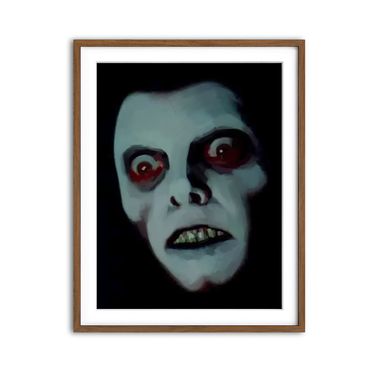 Framed Print 3x4 Walnut