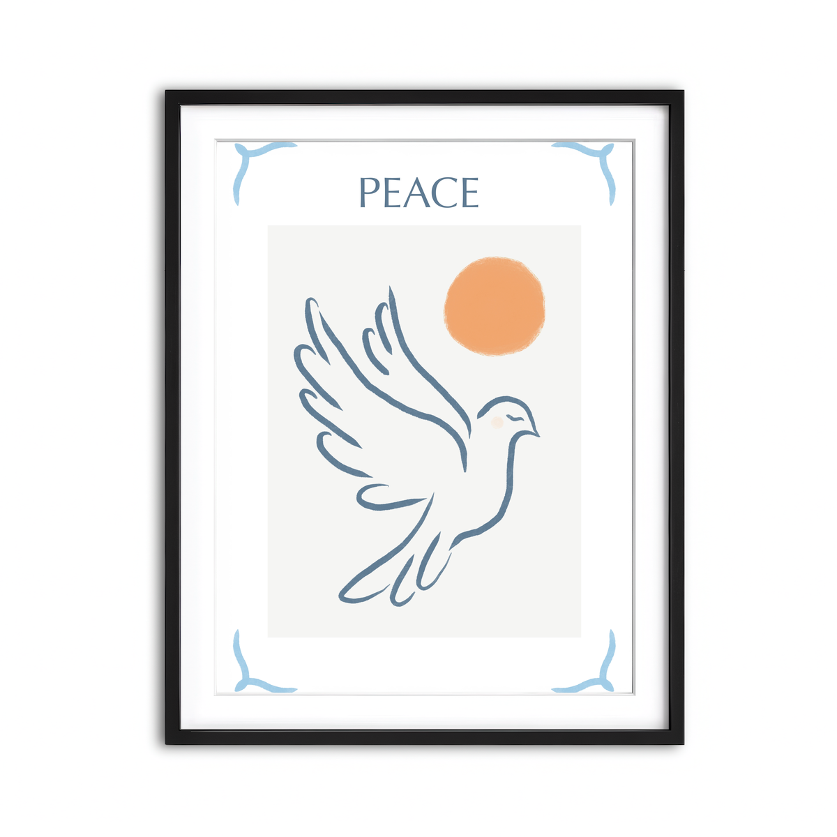 Framed Print 3x4 Black