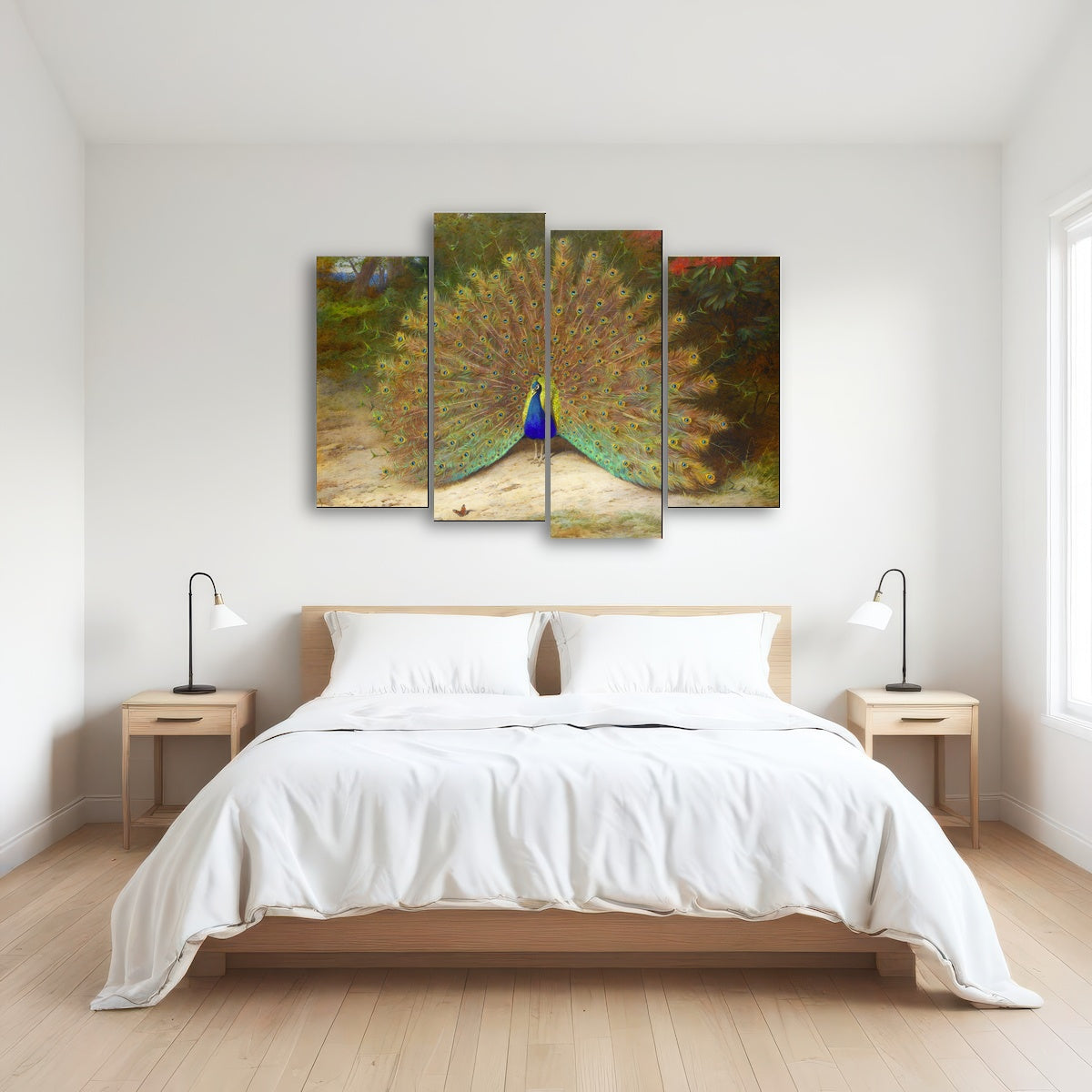 AUTO-MOCKUP ROOM | Peacock and Butterfly