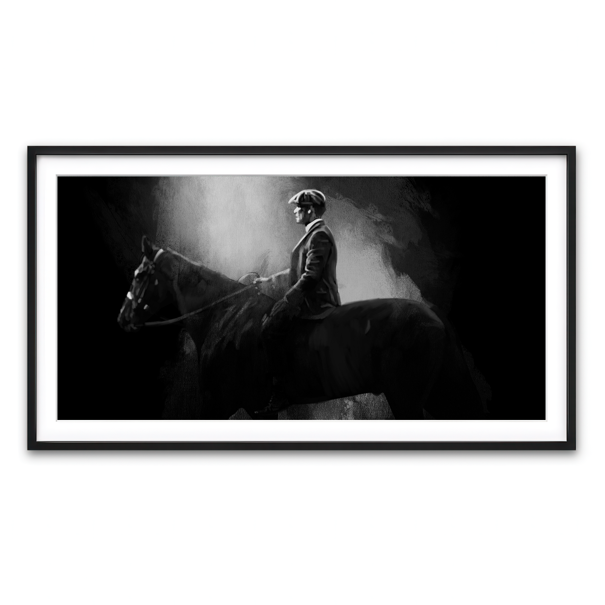 Framed Print 2x1 Black