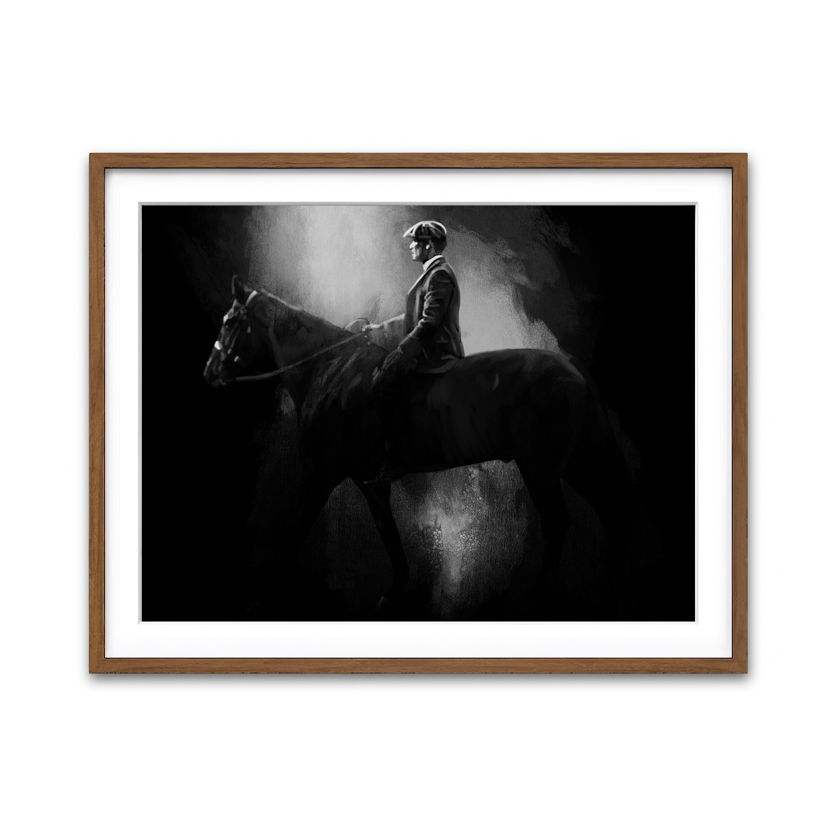 Framed Print 4x3 Walnut