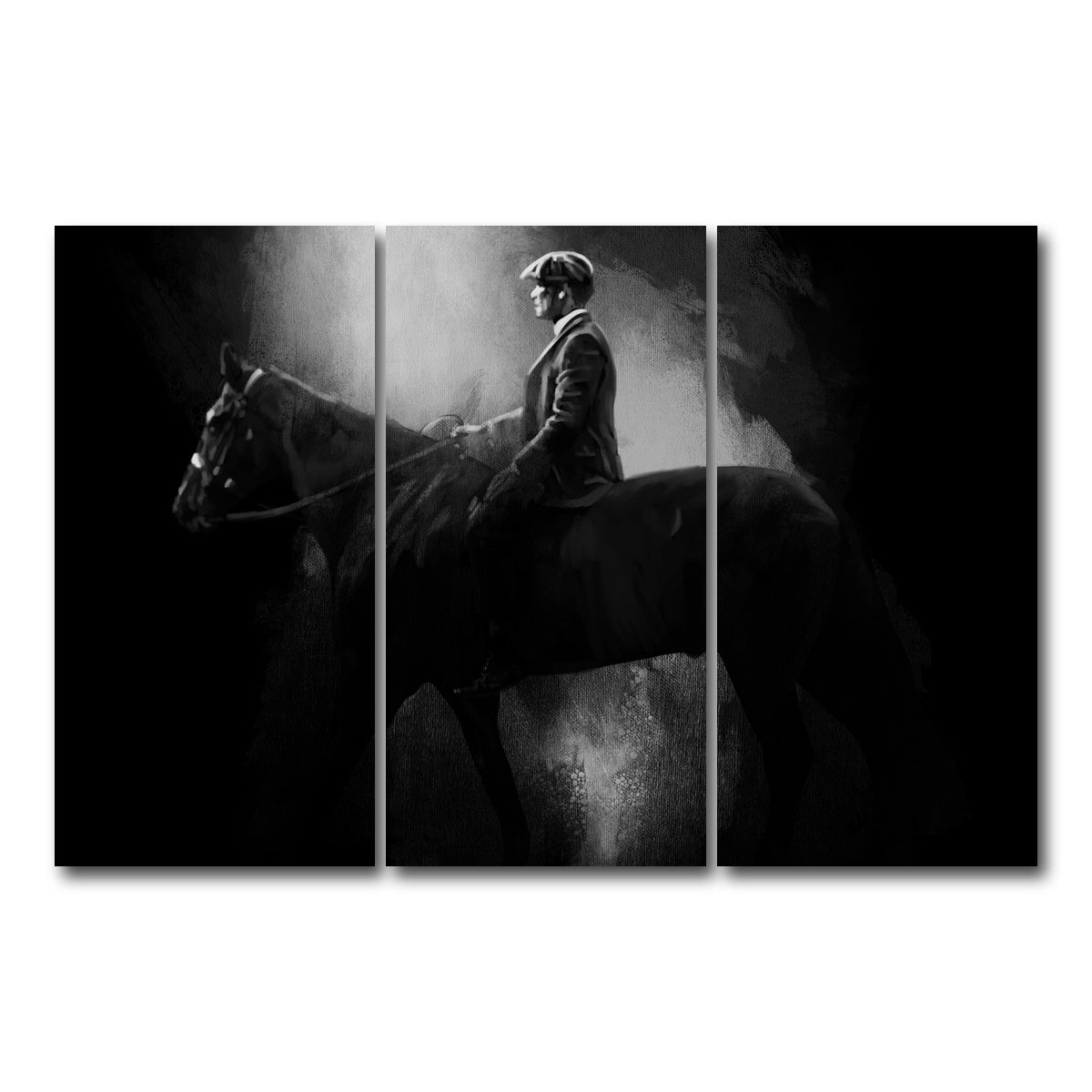 AUTO-MOCKUP WHITE | Peaky Blinders | 3 Piece | Gallery Wrap Canvas | group=12x24