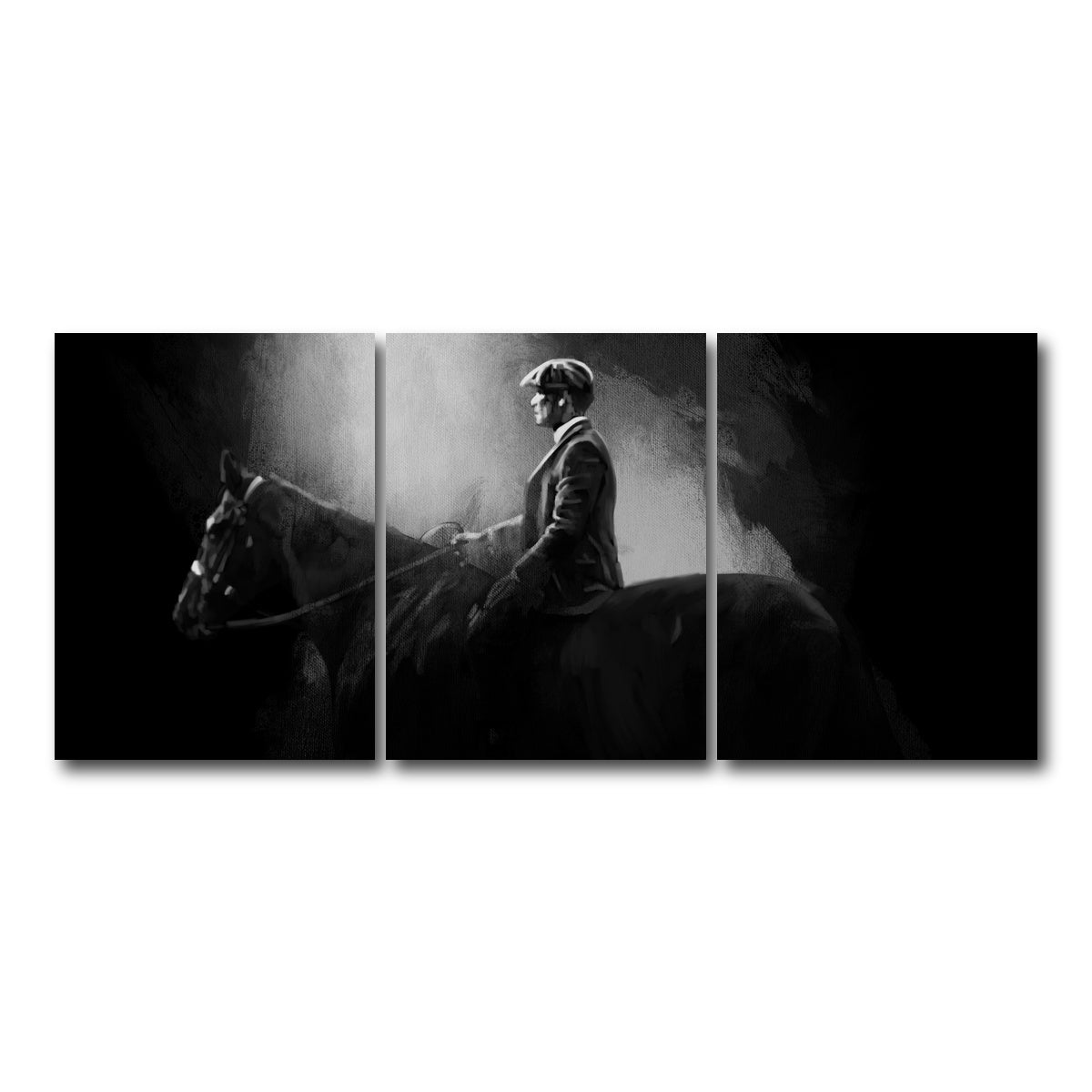 AUTO-MOCKUP WHITE | Peaky Blinders | 3 Piece | Gallery Wrap Canvas | group=18x24