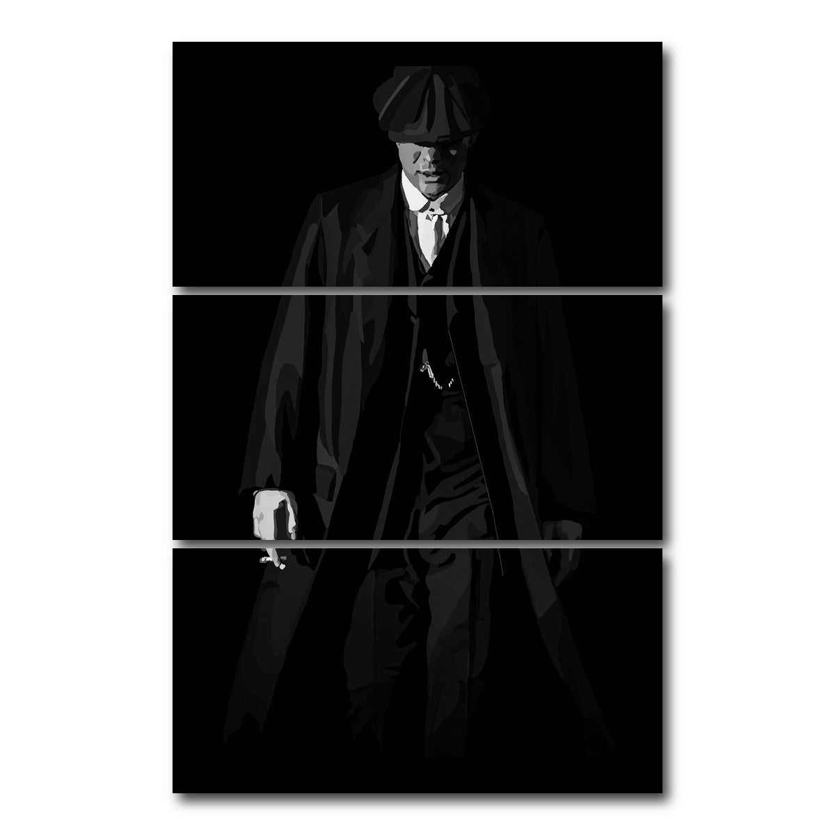 AUTO-MOCKUP WHITE | Peaky | 3 Piece | Gallery Wrap Canvas | group=12x24_stacked