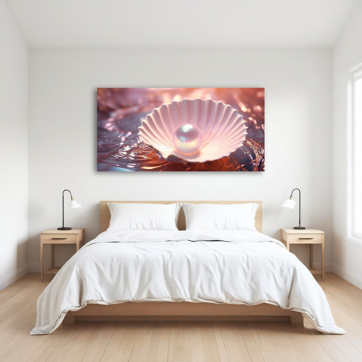 AUTO-MOCKUP ROOM | Pearl & Seashell