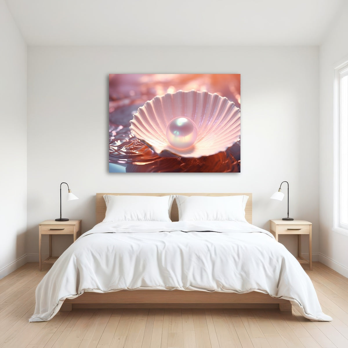 AUTO-MOCKUP ROOM | Pearl & Seashell