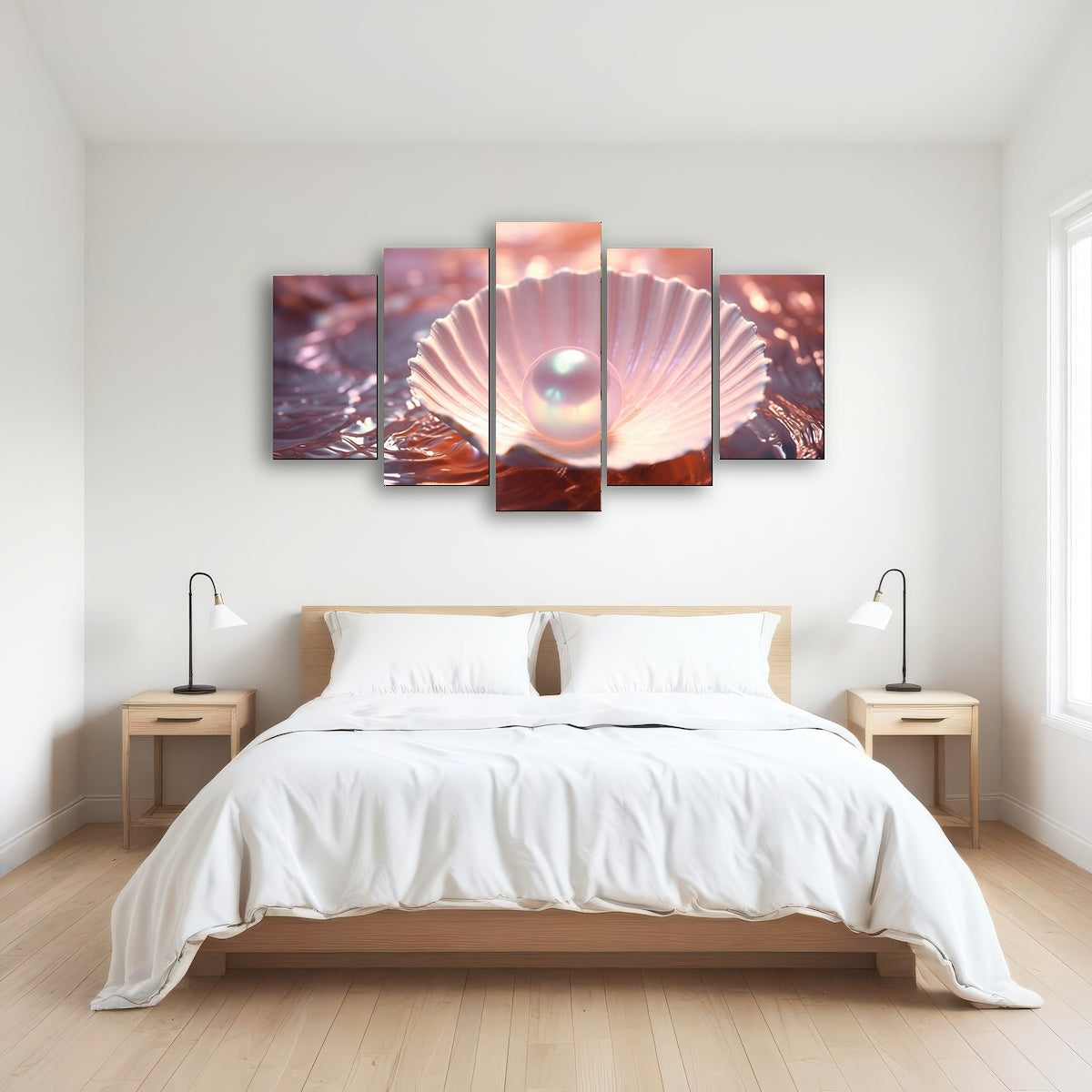 AUTO-MOCKUP ROOM | Pearl & Seashell