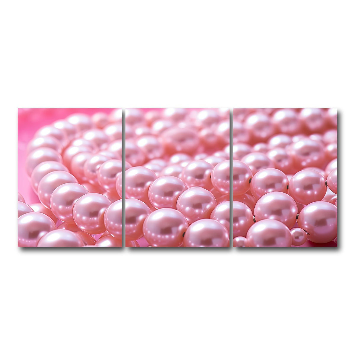 AUTO-MOCKUP WHITE | Pearls | 3 Piece | Gallery Wrap Canvas | group=18x24