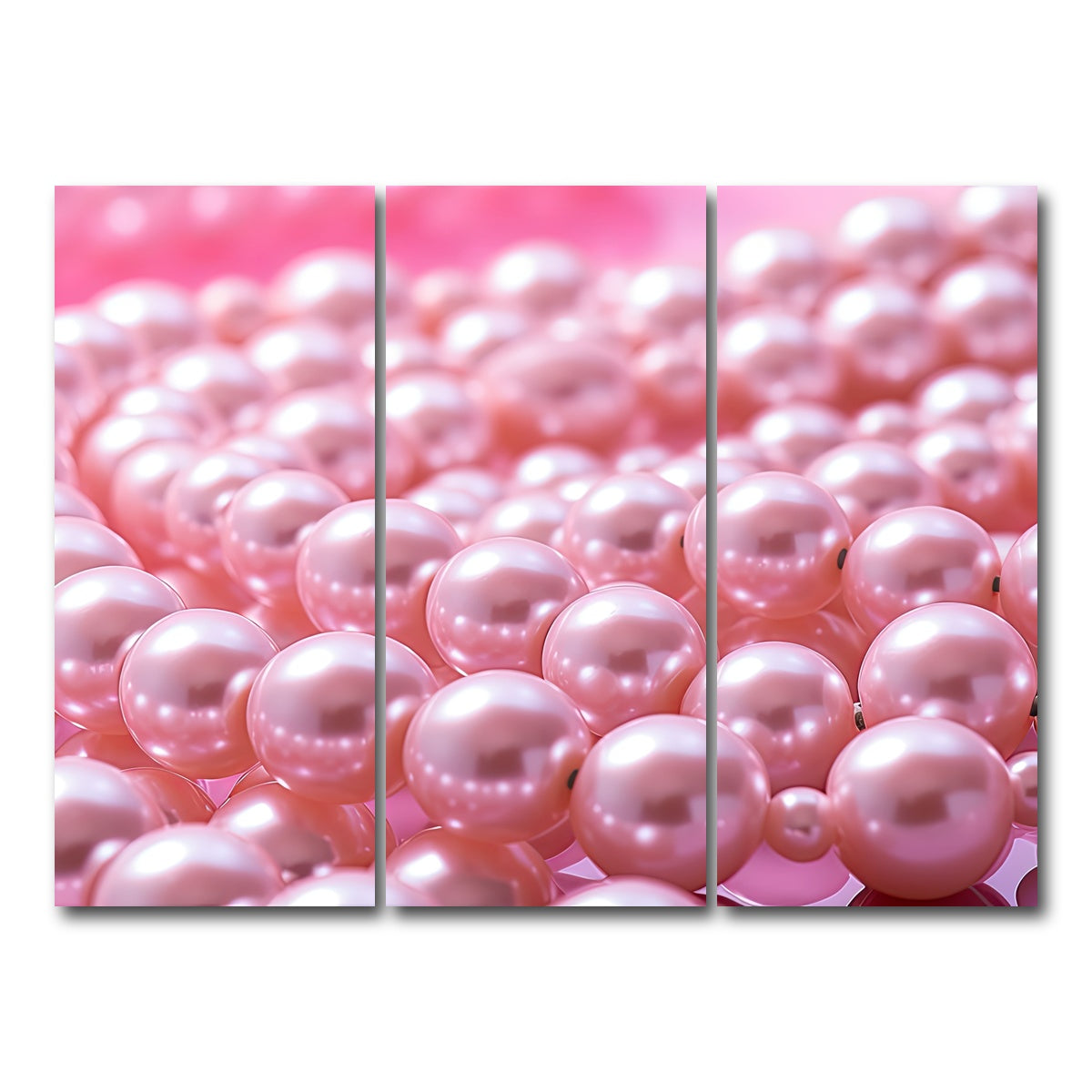 AUTO-MOCKUP WHITE | Pearls | 3 Piece | Gallery Wrap Canvas | group=8x18