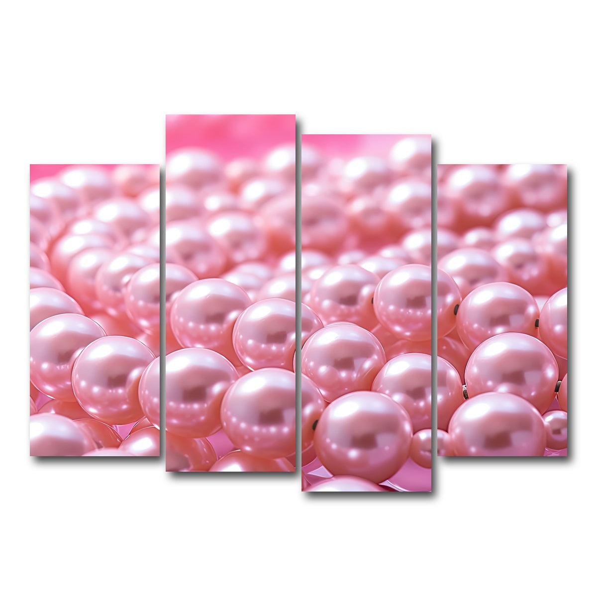 AUTO-MOCKUP WHITE | Pearls | 4 Piece | Gallery Wrap Canvas | group=4_normal