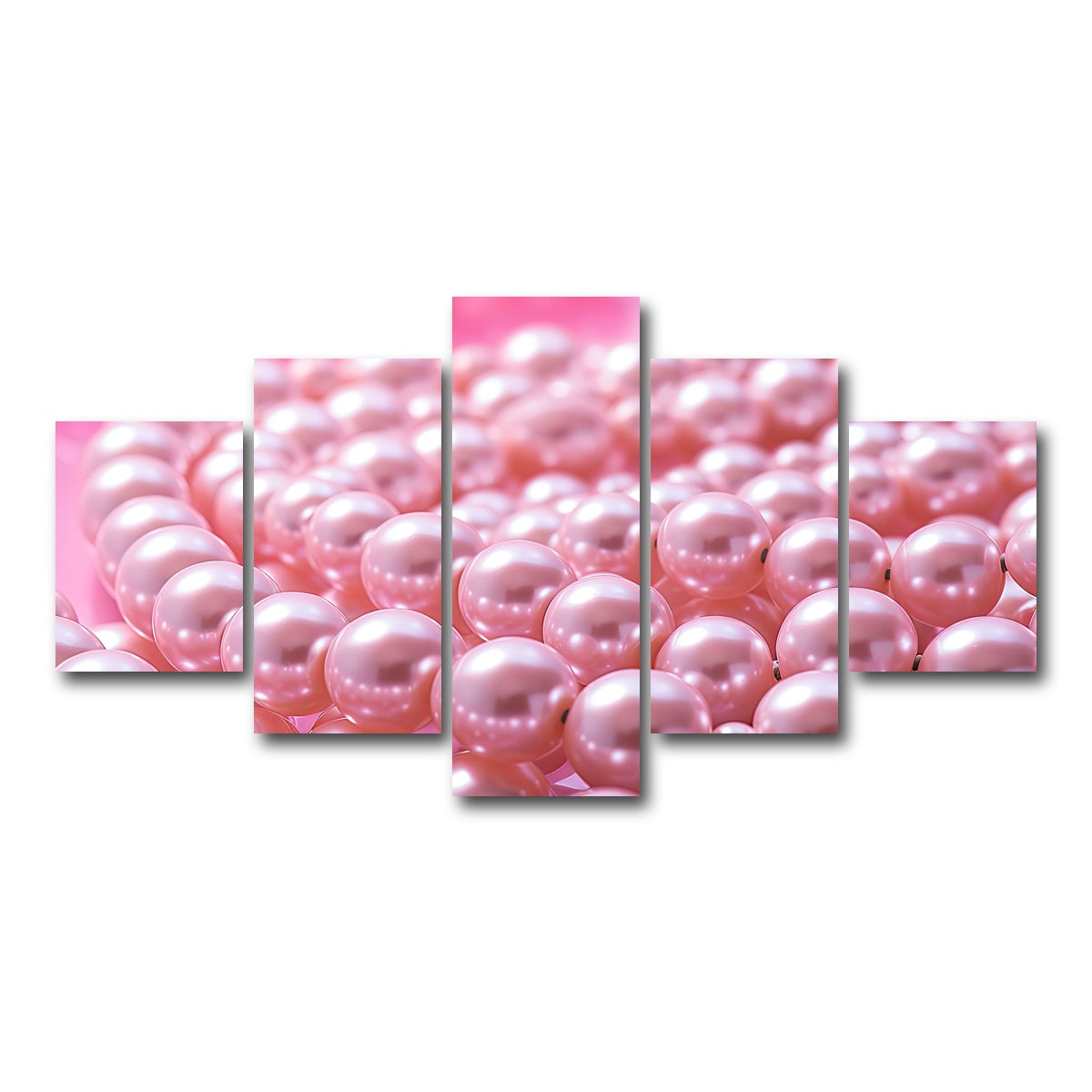 AUTO-MOCKUP WHITE | Pearls | 5 Piece | Gallery Wrap Canvas | group=5_short
