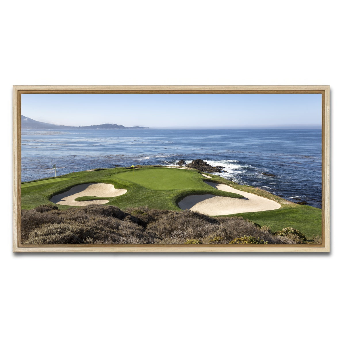 AUTO-MOCKUP WHITE | Pebble Beach Canvas | 1 Piece | Natural Framed Canvas | group=2x1