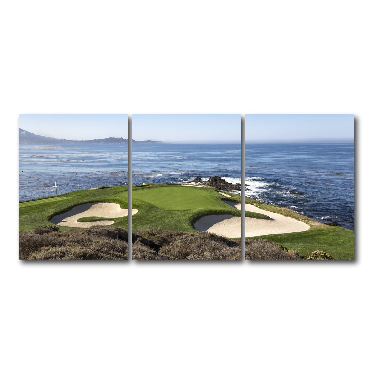 AUTO-MOCKUP WHITE | Pebble Beach Canvas | 3 Piece | Gallery Wrap Canvas | group=18x24