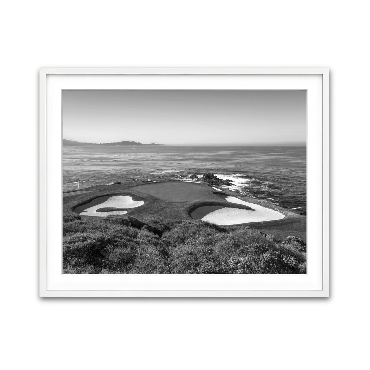 Framed Print 4x3 White