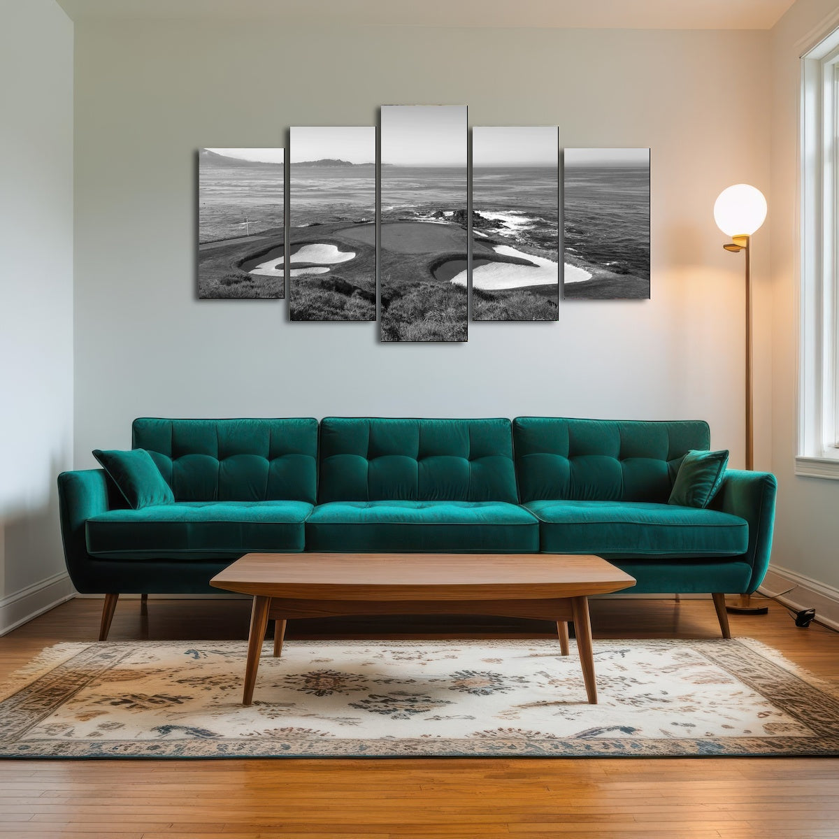 AUTO-MOCKUP ROOM | Pebble Beach Grayscale