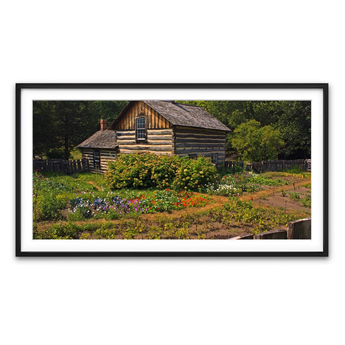 Framed Print 2x1 Black