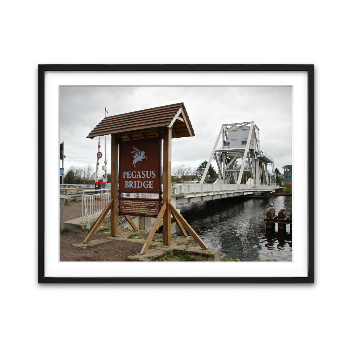 Framed Print 4x3 Black