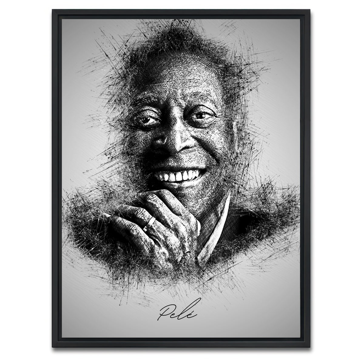 AUTO-MOCKUP WHITE | Pele | 1 Piece | Black Framed Canvas | group=3x4