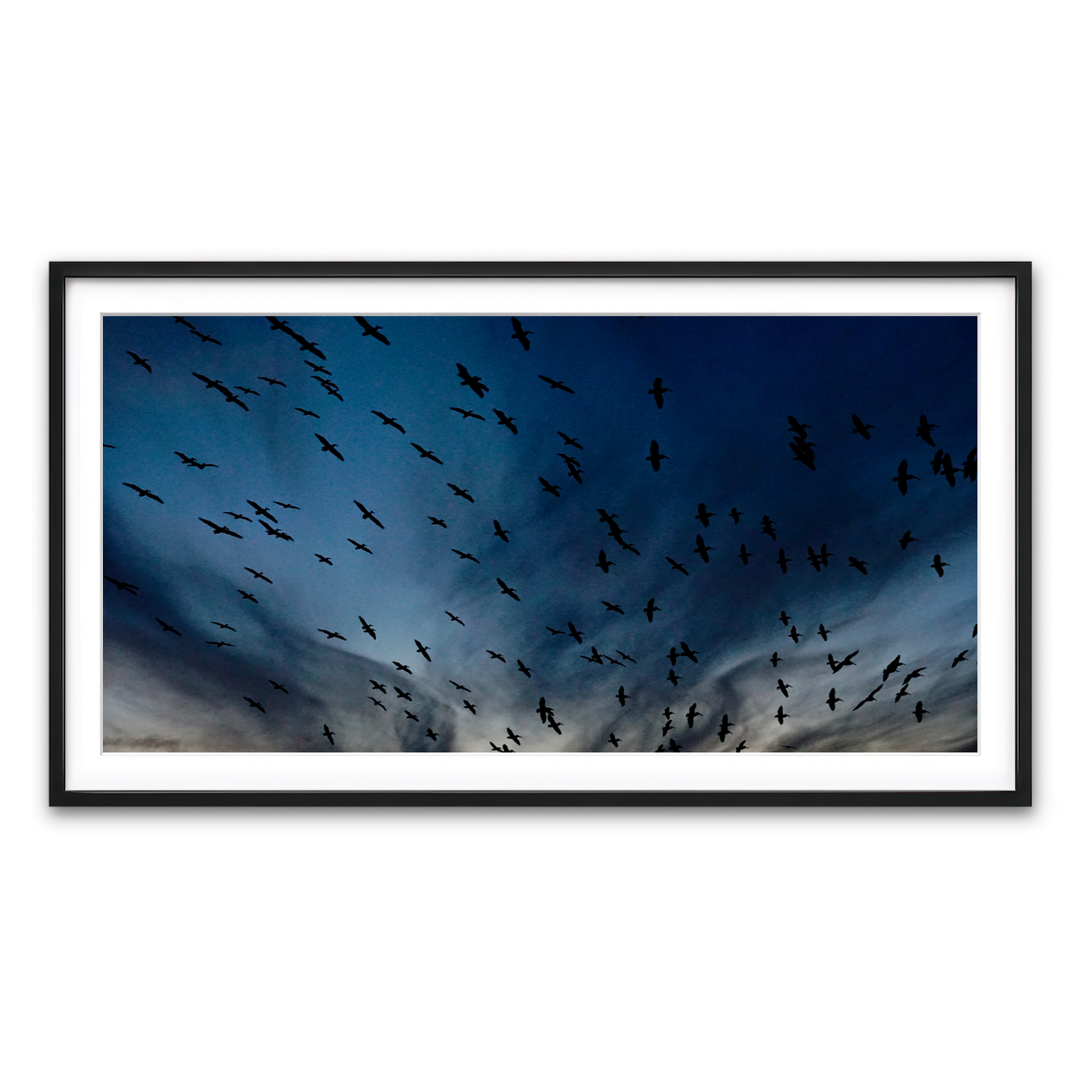 Framed Print 2x1 Black