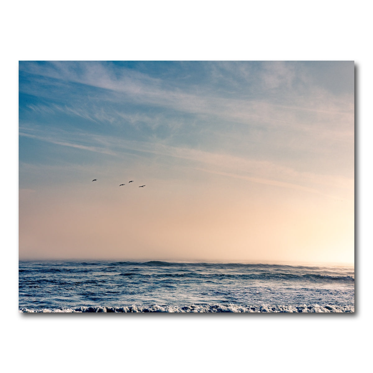 AUTO-MOCKUP WHITE | Pelican Sunset | 1 Piece | Gallery Wrap Canvas | group=4x3