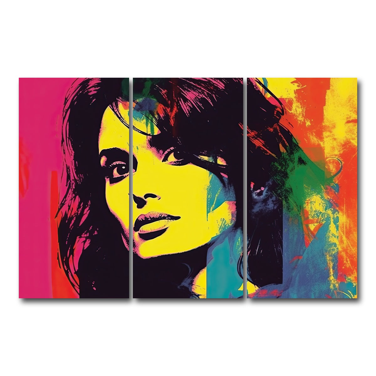 AUTO-MOCKUP WHITE | Penelope Cruz | 3 Piece | Gallery Wrap Canvas | group=12x24