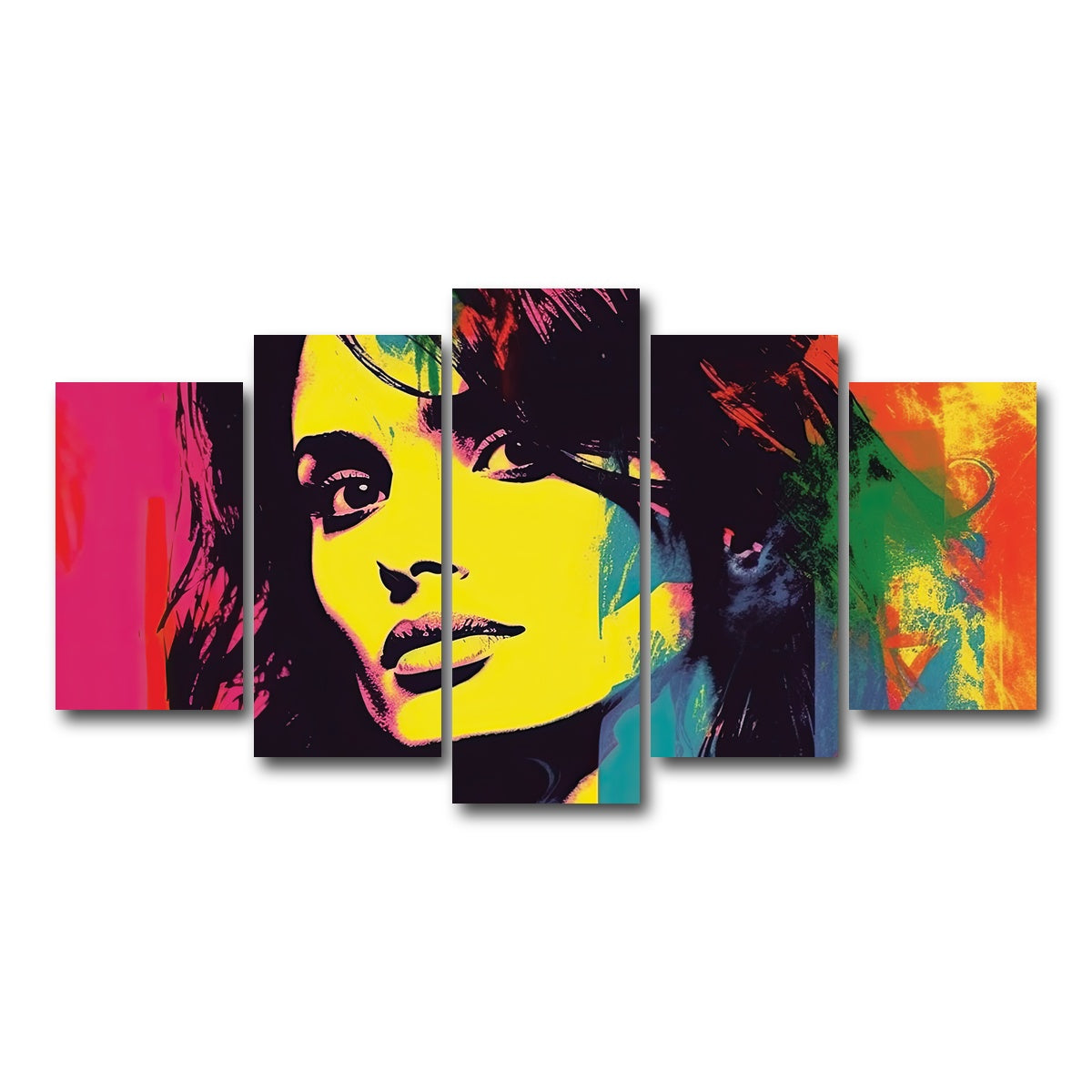 AUTO-MOCKUP WHITE | Penelope Cruz | 5 Piece | Gallery Wrap Canvas | group=5_normal