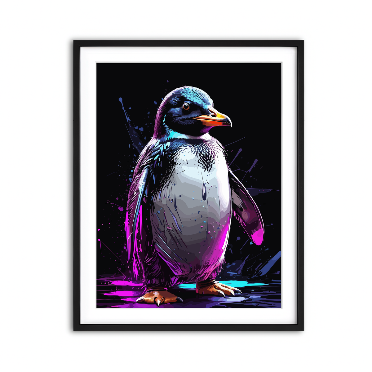 Framed Print 3x4 Black