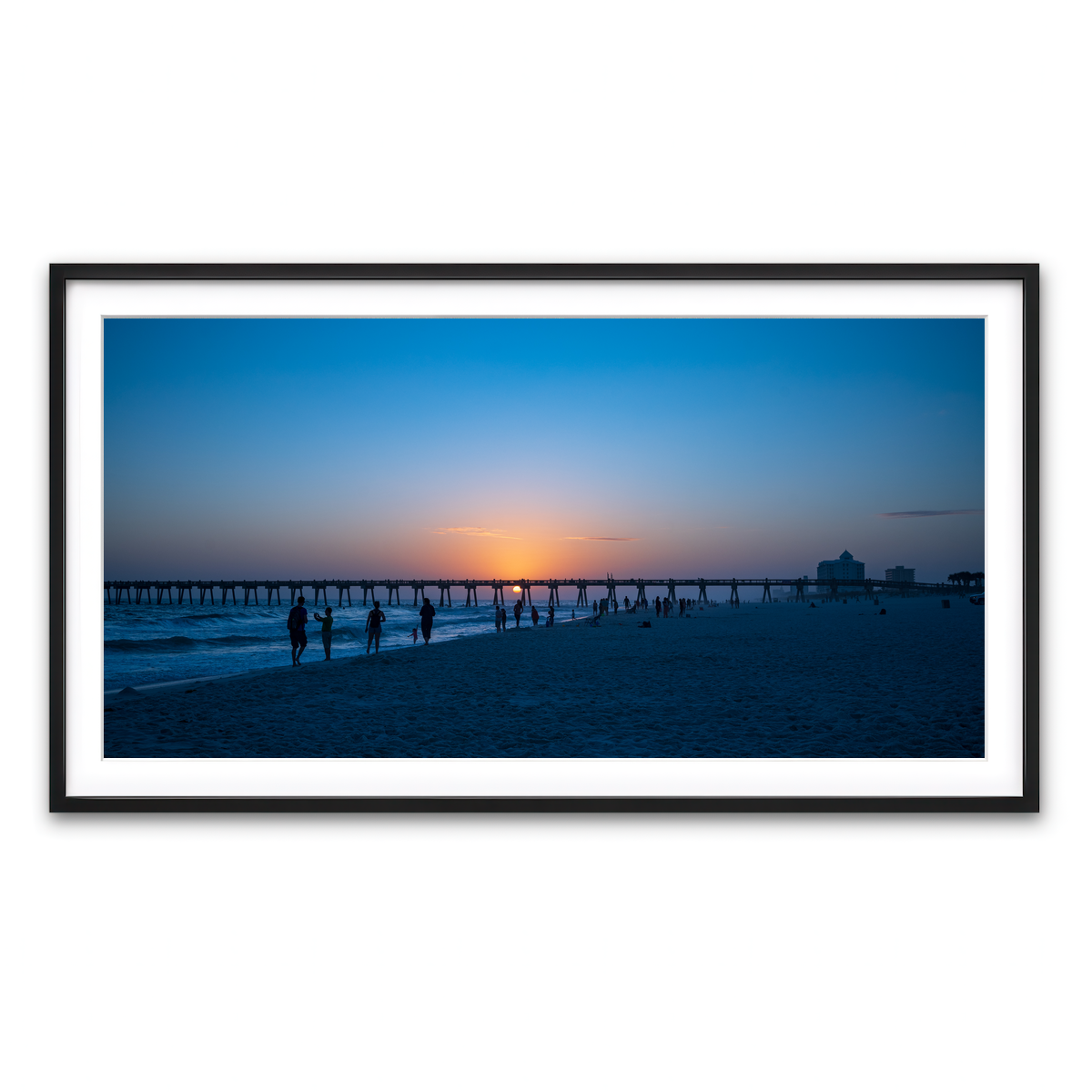 Framed Print 2x1 Black