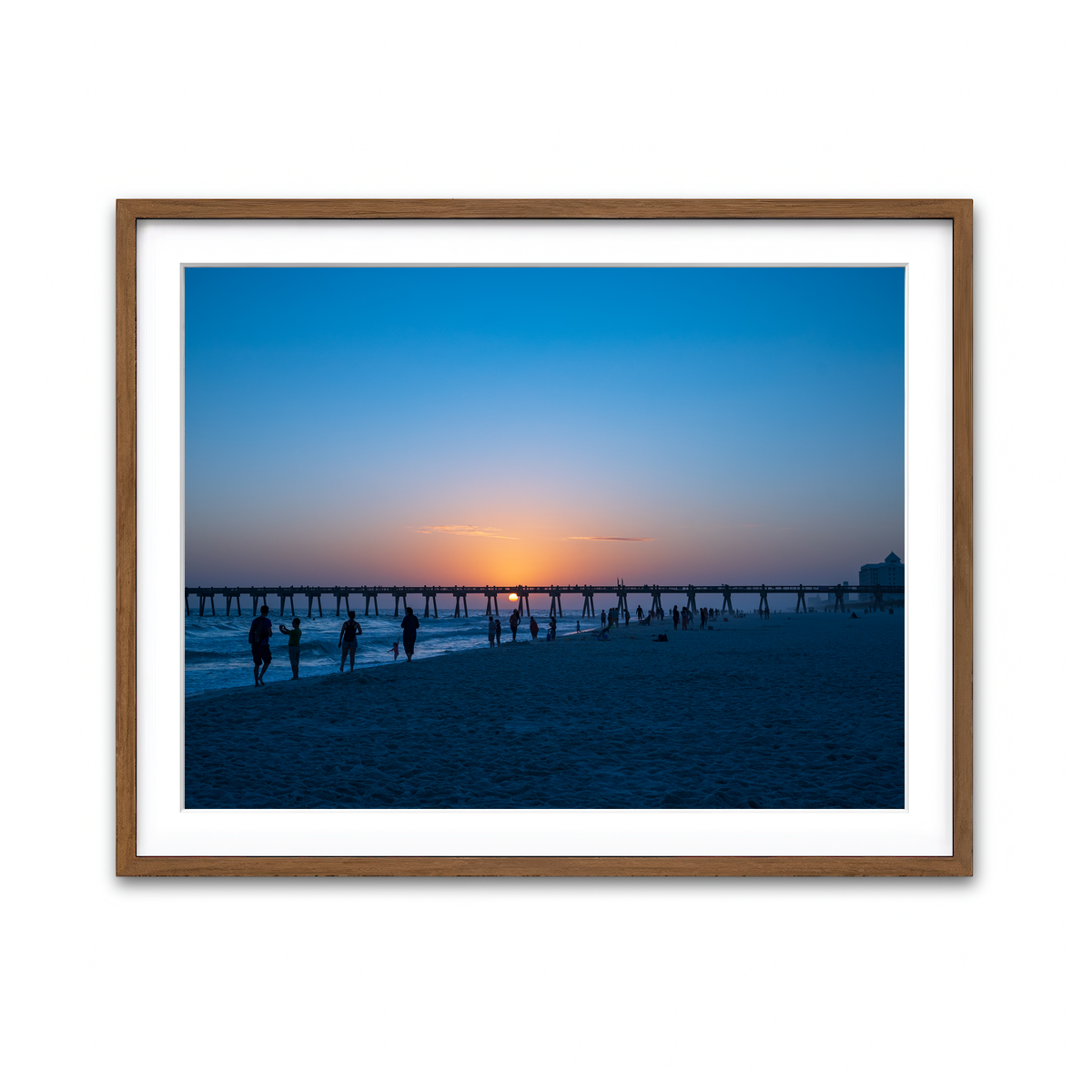 Framed Print 4x3 Walnut