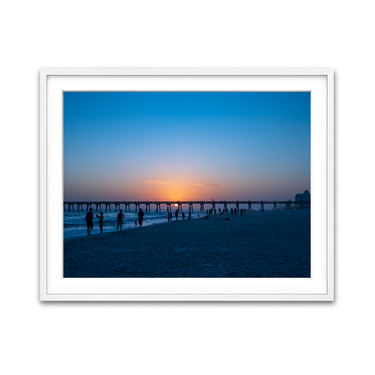 Framed Print 4x3 White