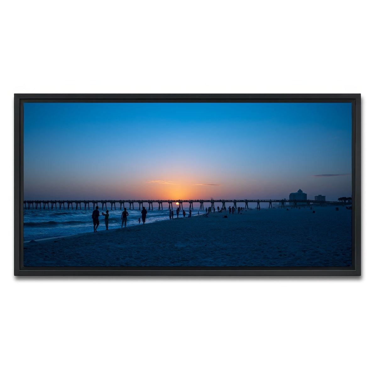 AUTO-MOCKUP WHITE | Pensacola Florida | 1 Piece | Black Framed Canvas | group=2x1