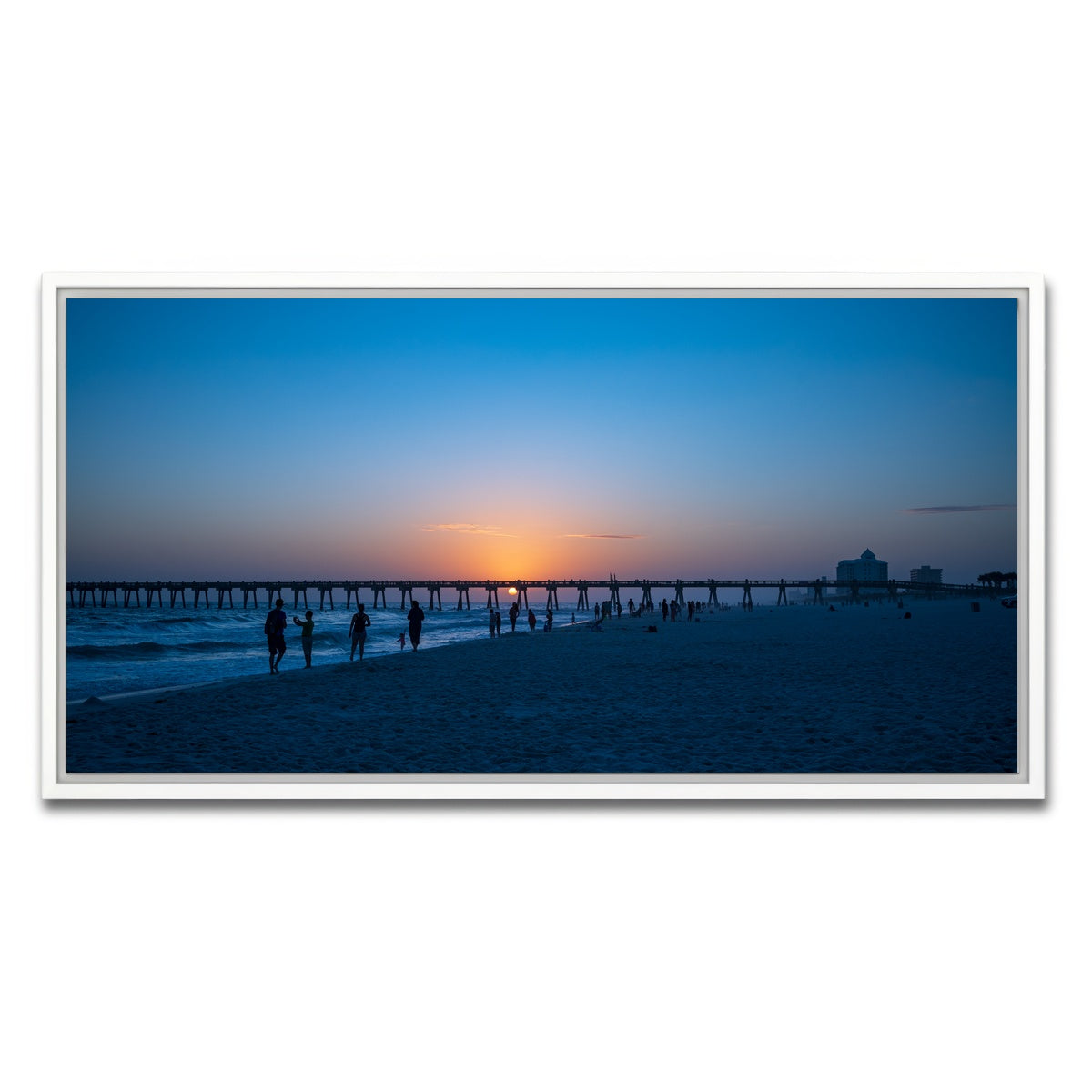 AUTO-MOCKUP WHITE | Pensacola Florida | 1 Piece | White Framed Canvas | group=2x1