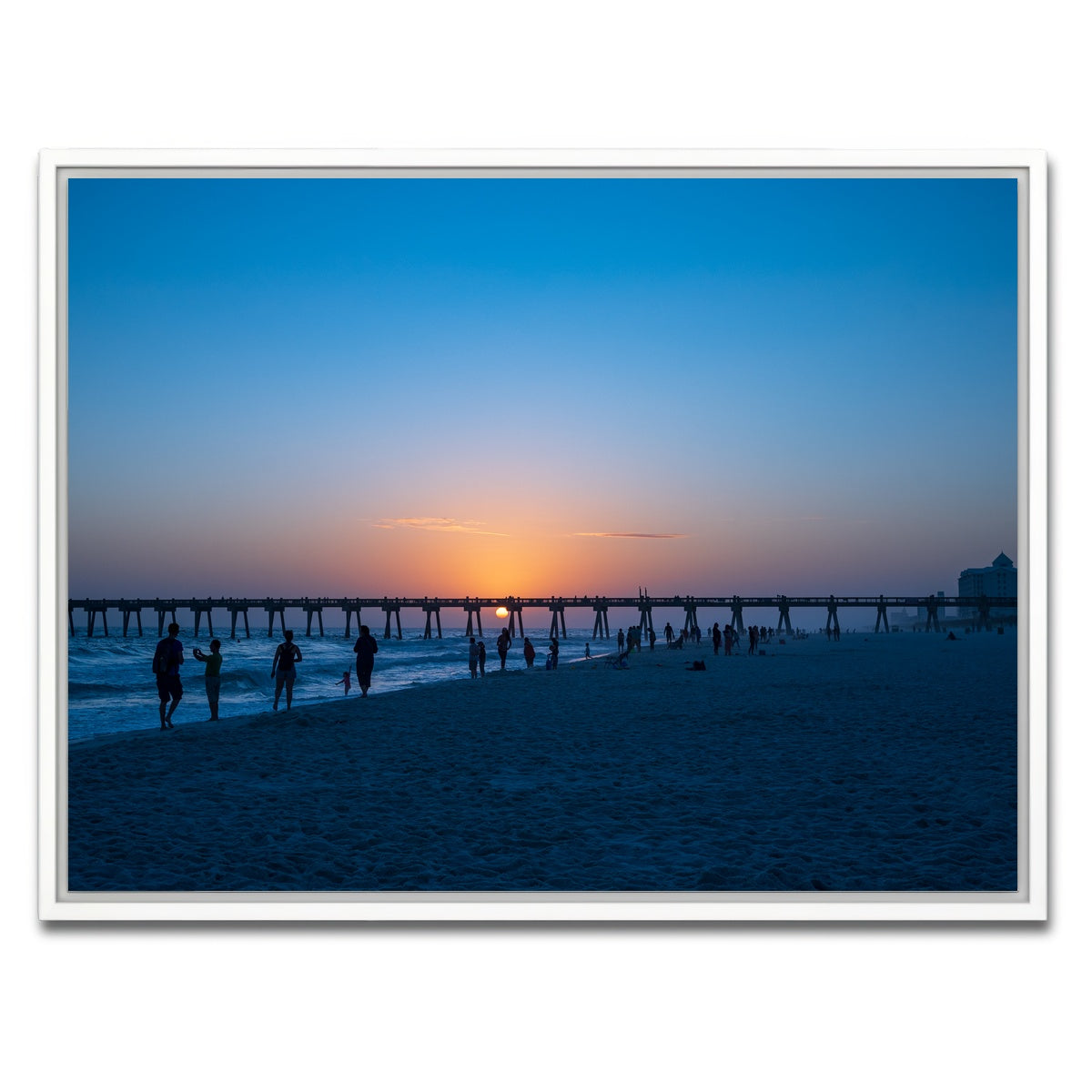 AUTO-MOCKUP WHITE | Pensacola Florida | 1 Piece | White Framed Canvas | group=4x3