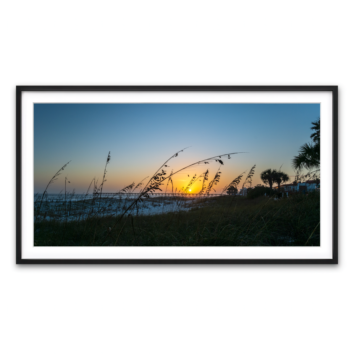Framed Print 2x1 Black