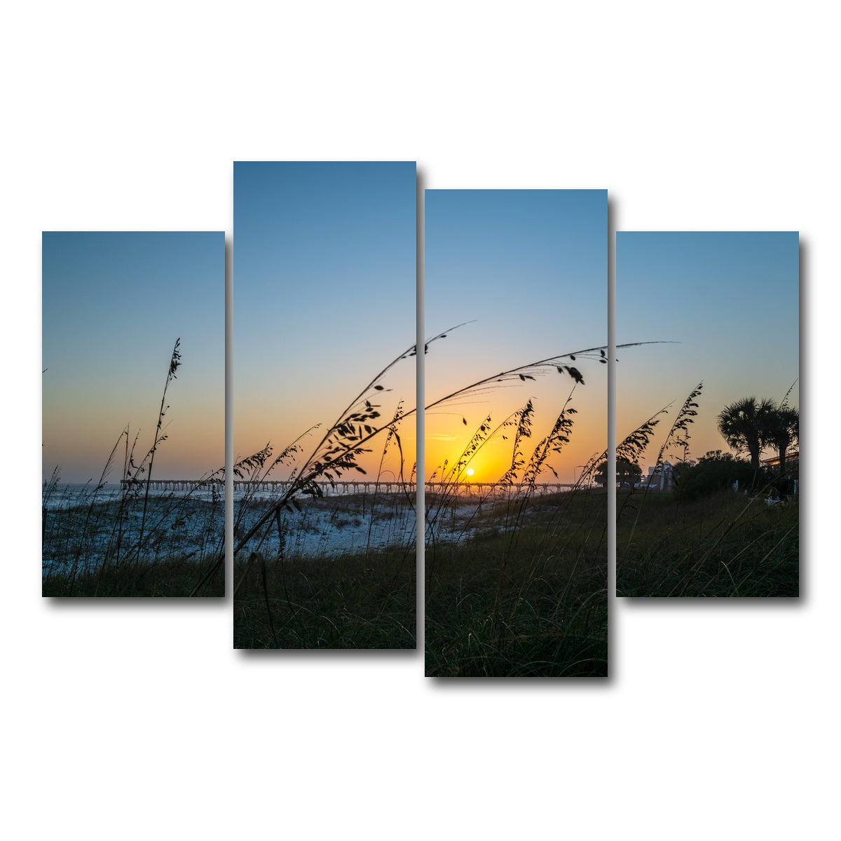 AUTO-MOCKUP WHITE | Pensacola | 4 Piece | Gallery Wrap Canvas | group=4_short