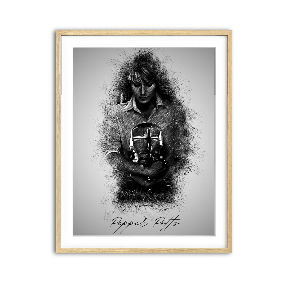 Framed Print 3x4 Natural