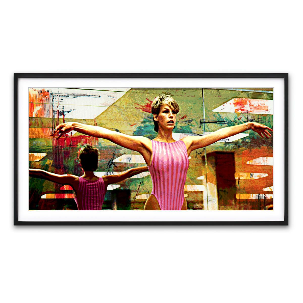 Framed Print 2x1 Black