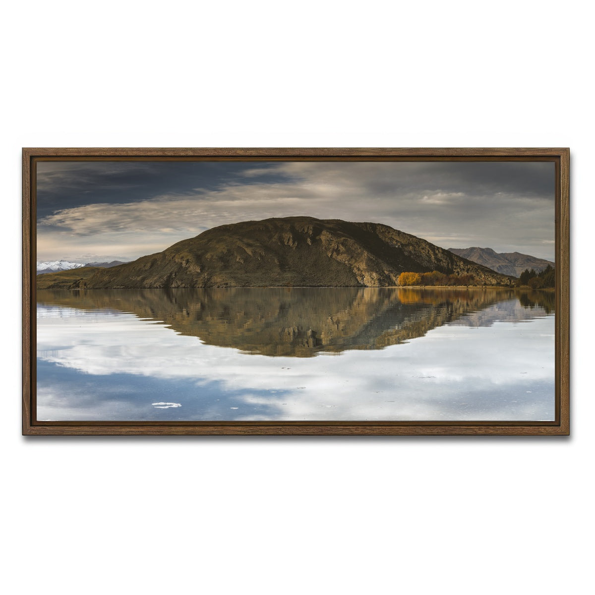AUTO-MOCKUP WHITE | Perkins Bay | 1 Piece | Walnut Framed Canvas | group=2x1