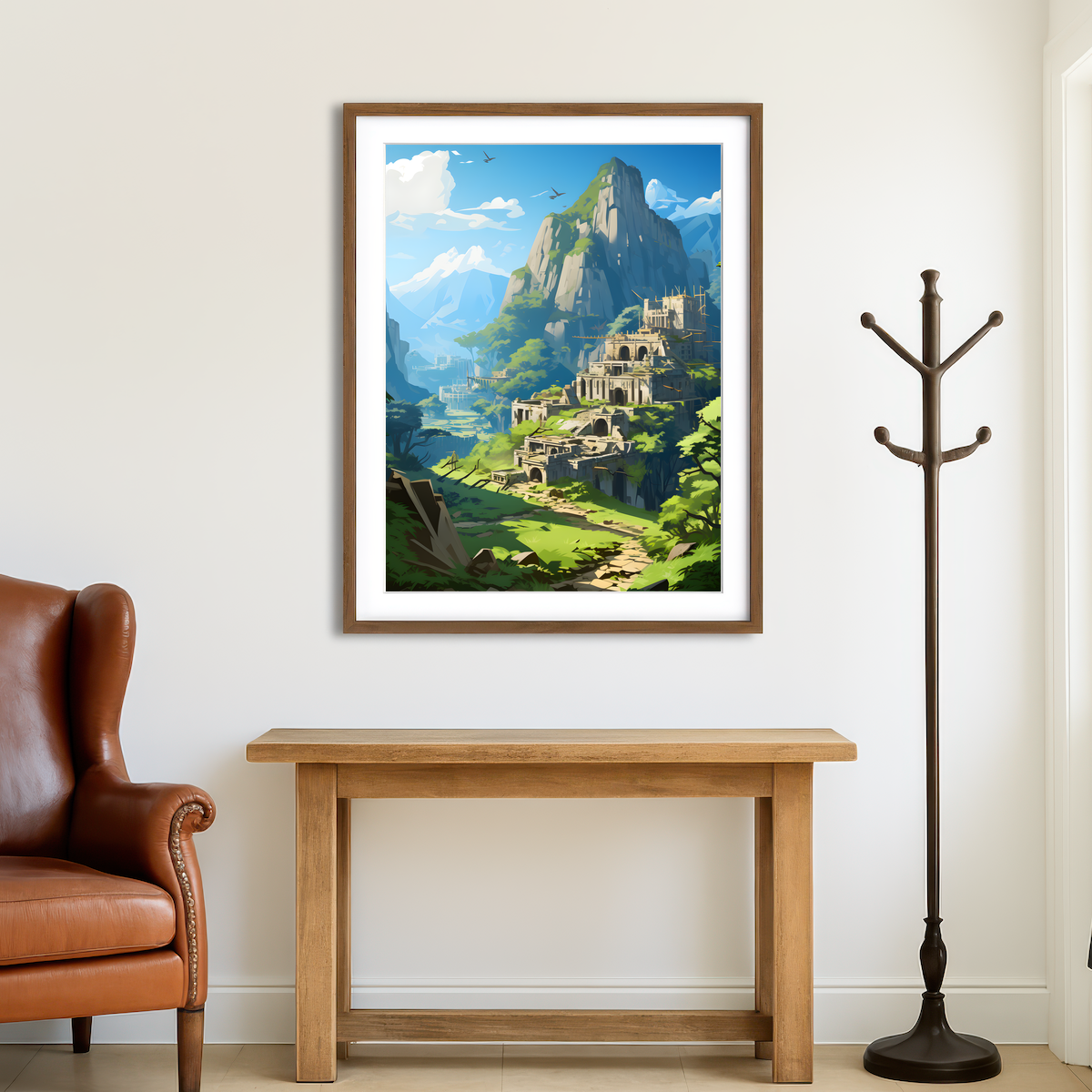 AUTO-MOCKUP ROOM | Peru - Machu Picchu Wall Art