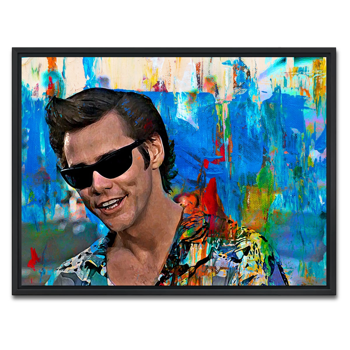 AUTO-MOCKUP WHITE | Pet Detective | 1 Piece | Black Framed Canvas | group=4x3