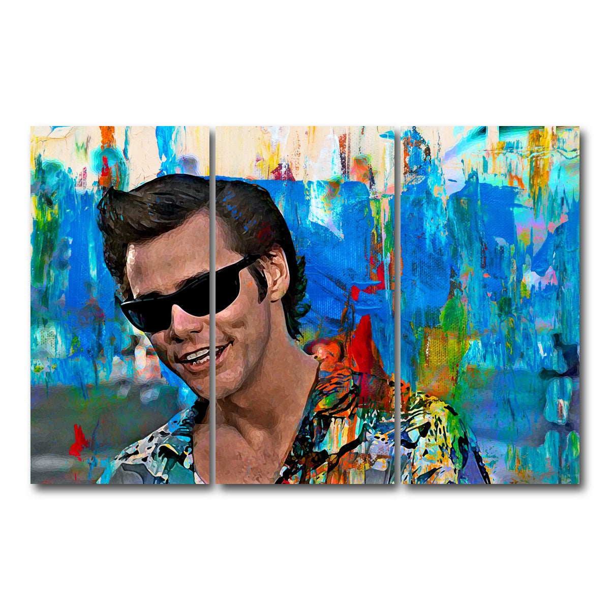 AUTO-MOCKUP WHITE | Pet Detective | 3 Piece | Gallery Wrap Canvas | group=12x24