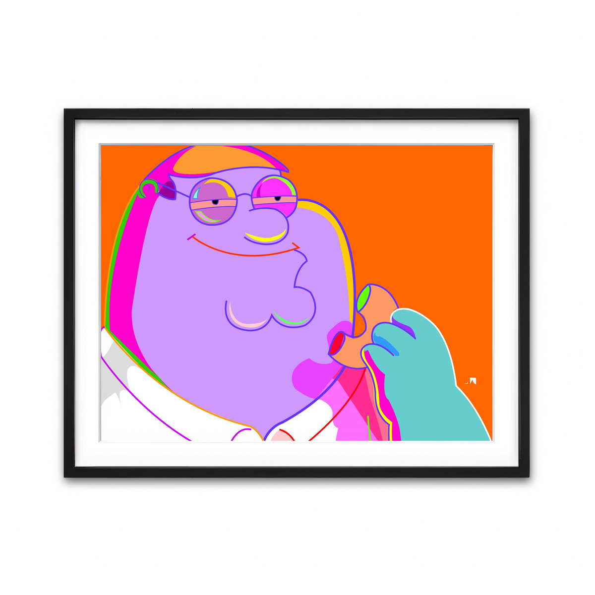 Framed Print 4x3 Black