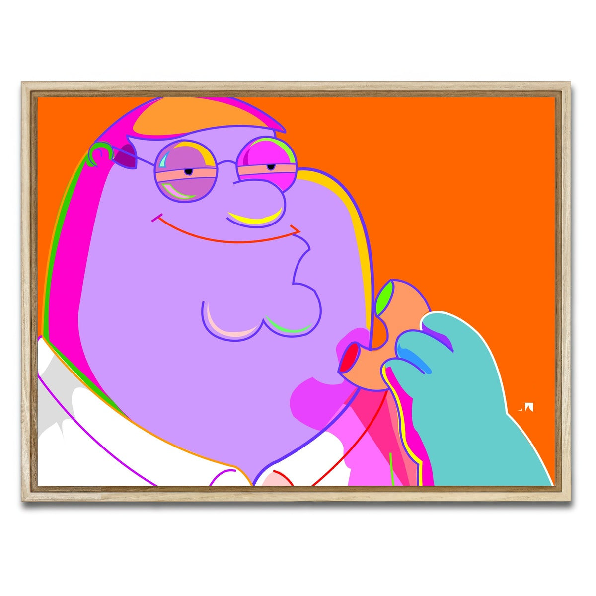 AUTO-MOCKUP WHITE | Peter High | 1 Piece | Natural Framed Canvas | group=4x3