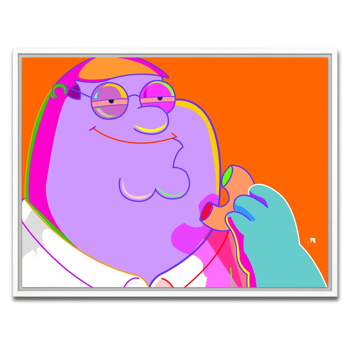 AUTO-MOCKUP WHITE | Peter High | 1 Piece | White Framed Canvas | group=4x3